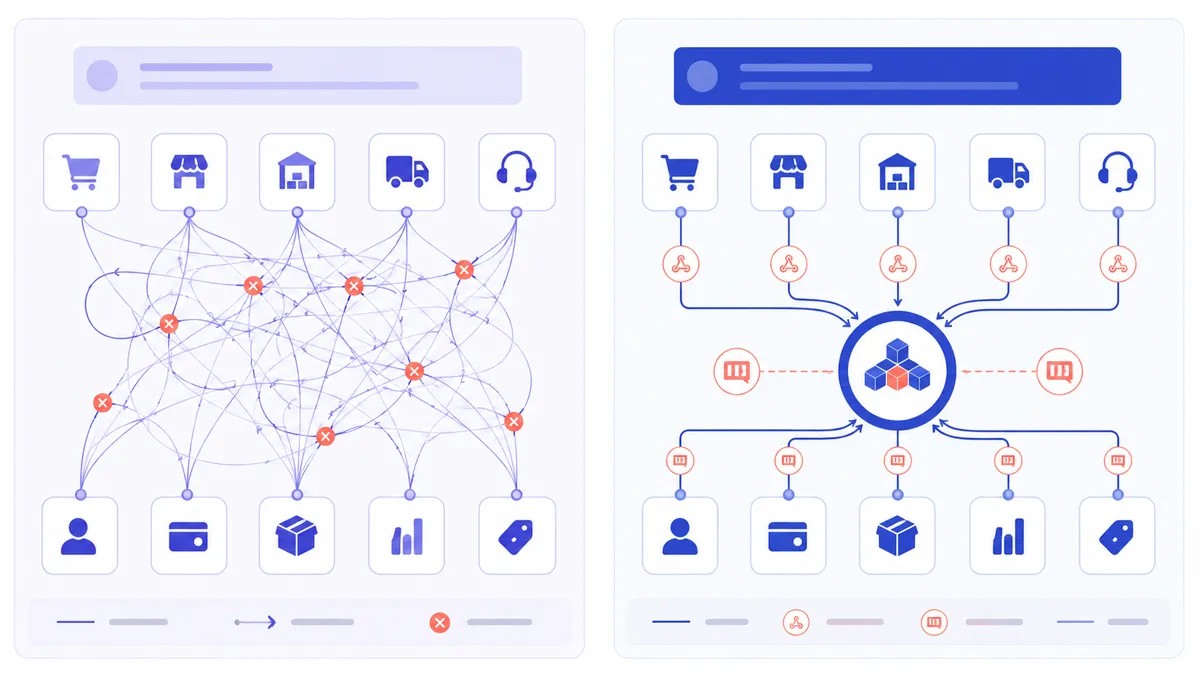 E-ticaret API entegrasyon stratejisi mimari karşılaştırması iPaaS ve event-driven